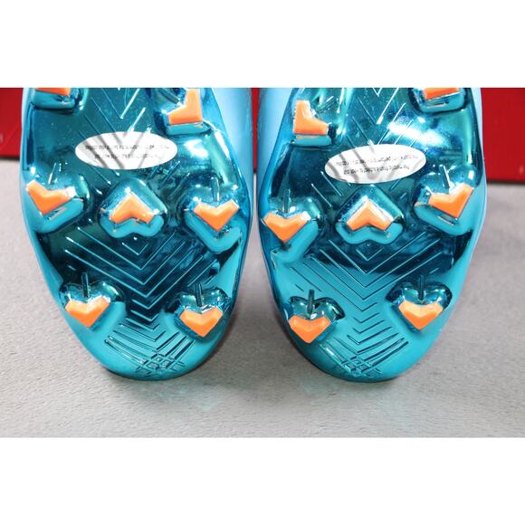 New Balance Furon Pro FG V7+ Soccer Cleats Mens 8 Blue Orange Football Boots main image 4